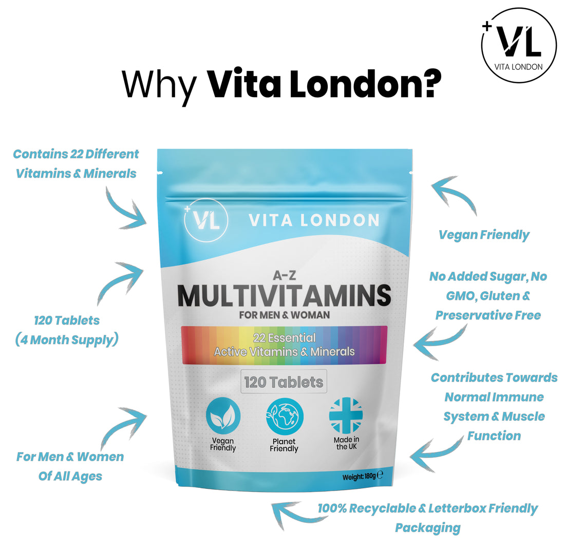 A-Z Multivitamin: The Best Daily Supplement for Men, Women, and Vegans in the UK