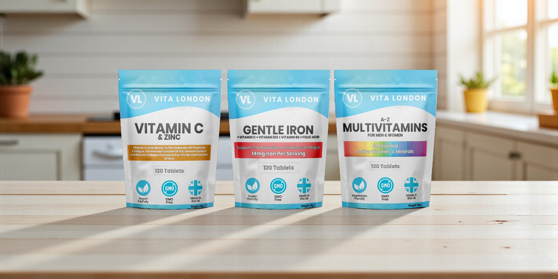 Iron & B12 for Low Energy (UK): Symptoms, Tests & Safe Supplementing