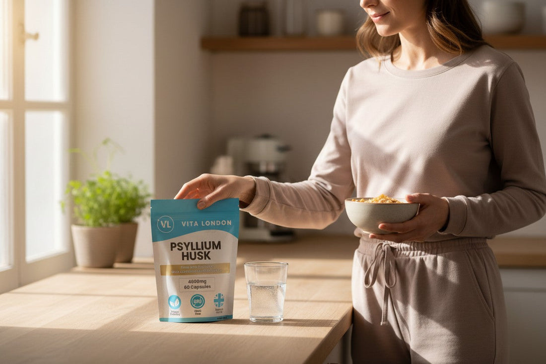 How to Get 30g Fibre a Day in the UK (Without Bloating): A Food-First Plan + When Psyllium Can Help