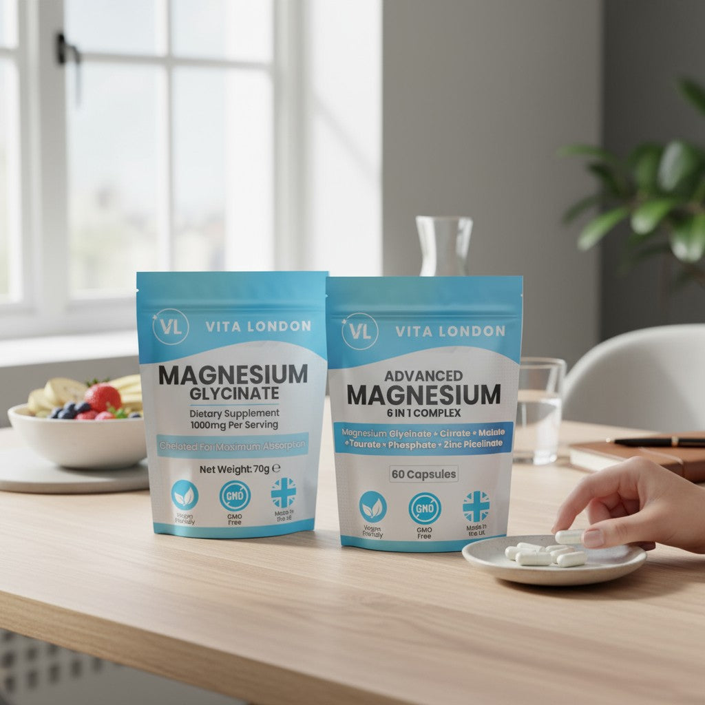 Magnesium Types Explained (UK): Glycinate vs Citrate vs Oxide vs Malate