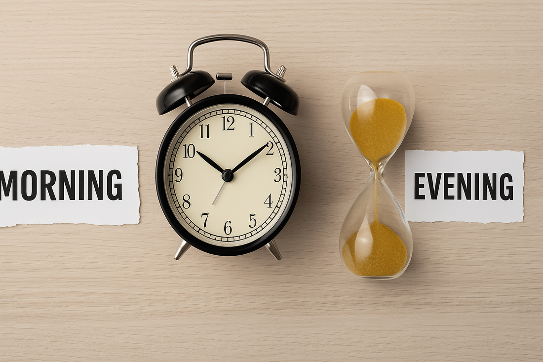 Morning vs Evening: When’s the Best Time to Take Your Supplements?