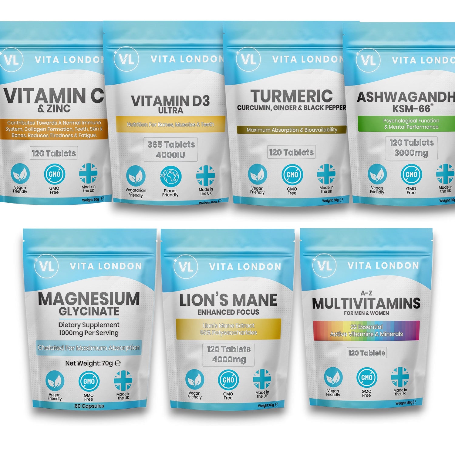 vita london vitamin and supplement bundles