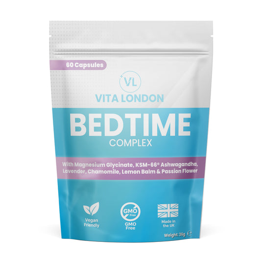 Vita London Bedtime Complex supplement product packaging image