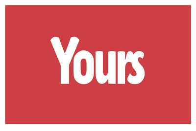 as seen in YOURS website