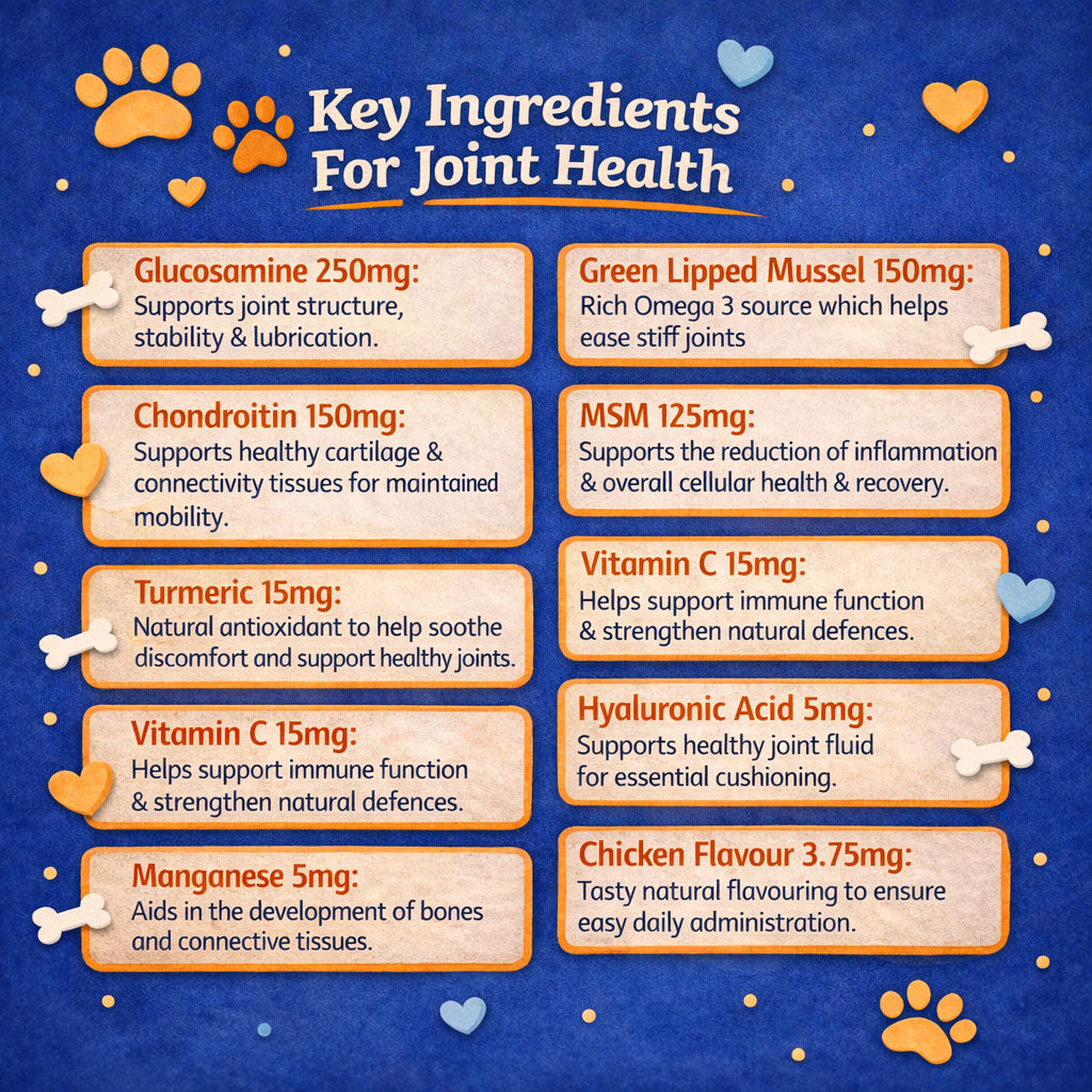 Vita London Healing Pawz Hip & Joint Care Dog Supplement product comparison image